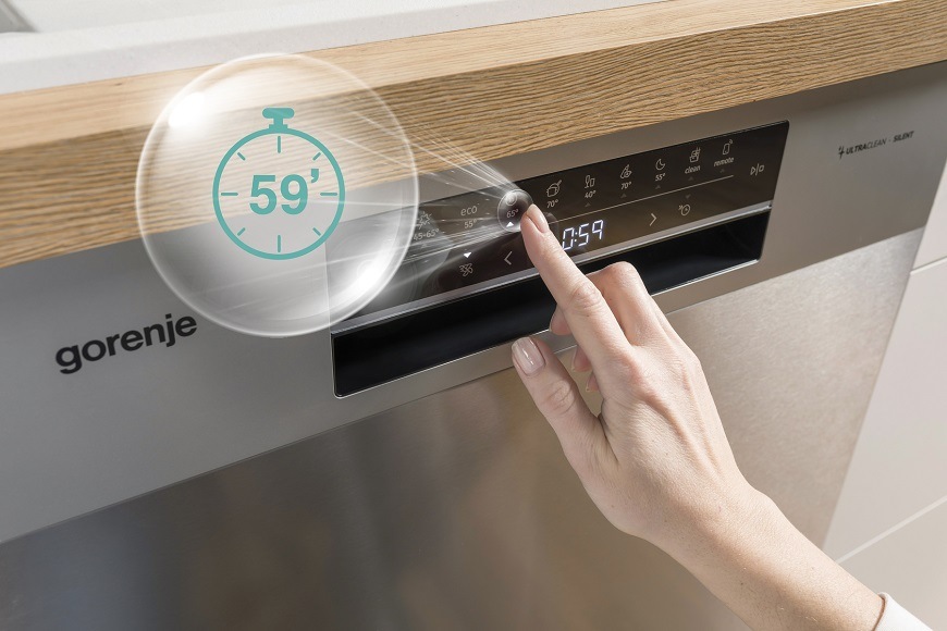 Umývačka riadu Gorenje ULTRA16GSAXWIFI Super Tichá nerez Umývačka riadu Gorenje ULTRA16GSAXWIFI, nerezová, Rýchle umývanie