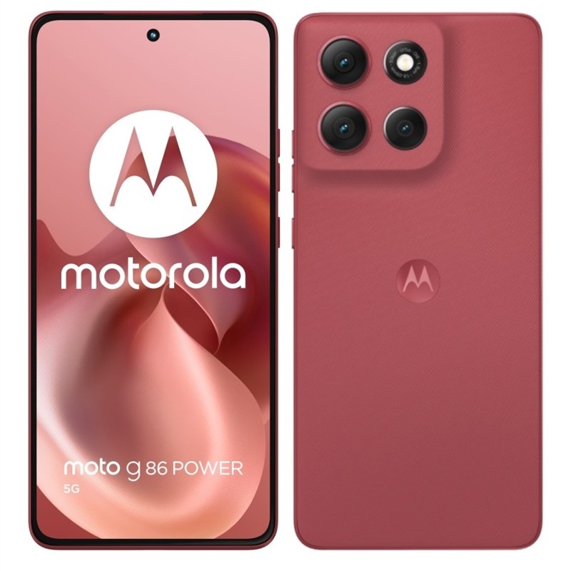 Mobilný telefón Motorola Moto G86 Power 5G 12 GB / 256 GB červený