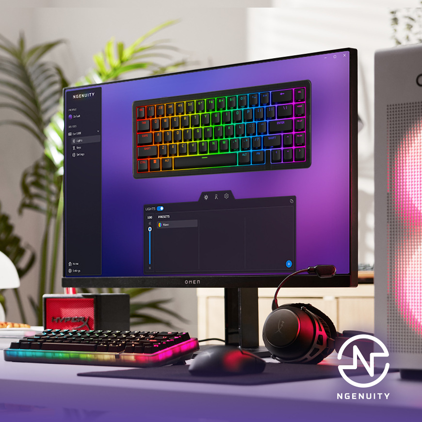 Klávesnica HyperX Origins 2 65 čierna Klávesnica HyperX Origins 2 65 – nastavenie RGB a makier v softvéri NGENUITY