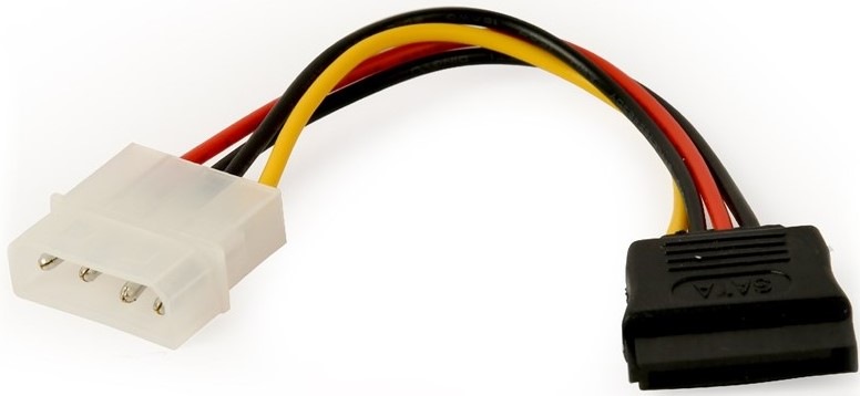 Kábel Gembird SATA napájací 15cm 1x 5,25 na 1xSATA