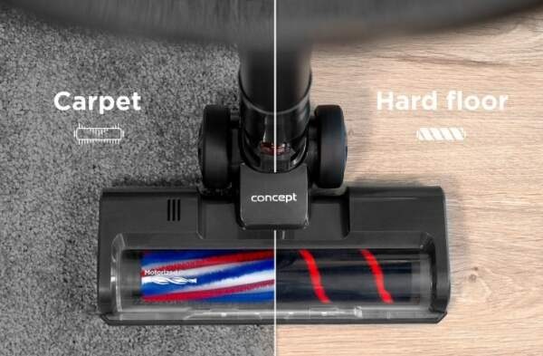 Tyčový vysávač Concept VP6300 Ultimate Complete Pro 25,9 V, 5 v 1 čierny