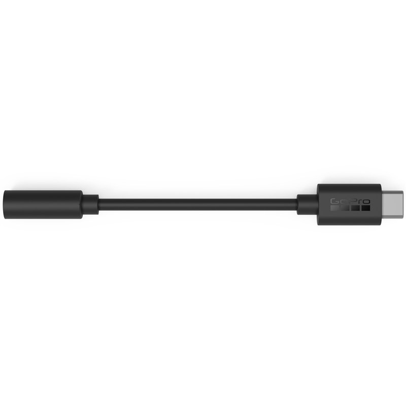 Adaptér GoPro MISSION 1 USB Mic (USB-C na 3.5mm)
 čierna