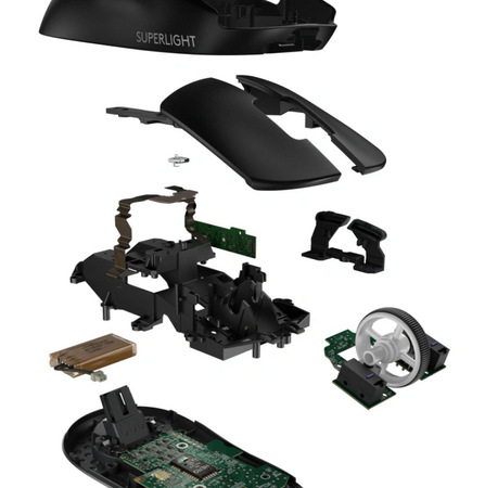 Myš Logitech Gaming PRO X Superlight biela