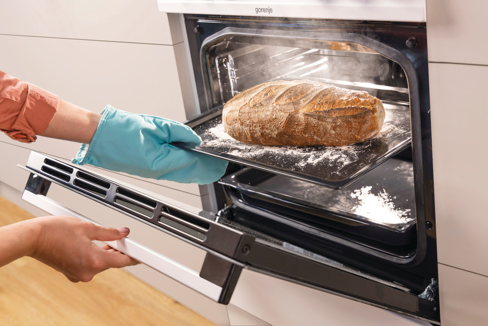 Kombinovaný sporák Gorenje MEKS5121WM, ExtraSteam