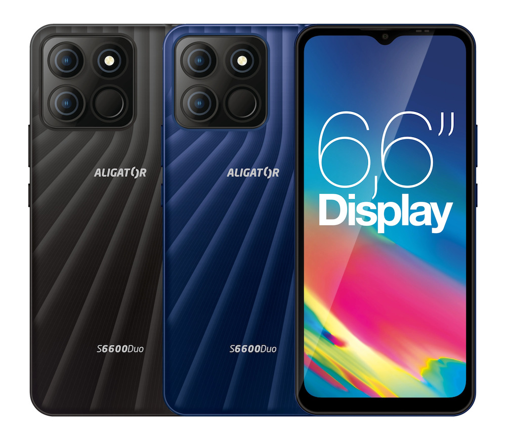 Mobilný telefón Aligator S6600 Senior Duo 4 GB / 64 GB modrý