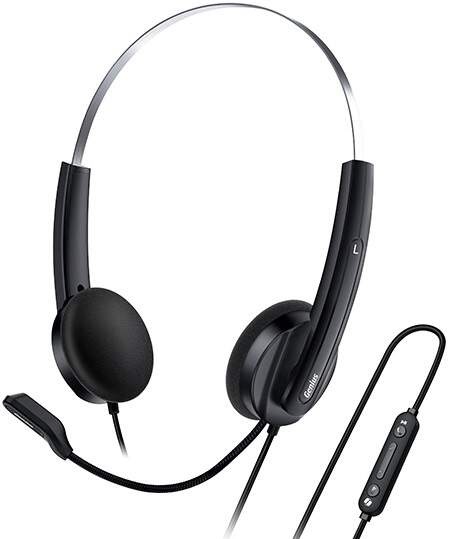 Headset Genius HS-220U AI čierny