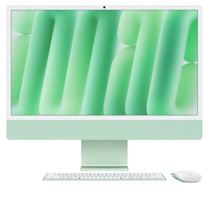 PC all in-one Apple iMac 24" M4 10× CPU 10× GPU, 24 GB, 512 GB - zelený SK