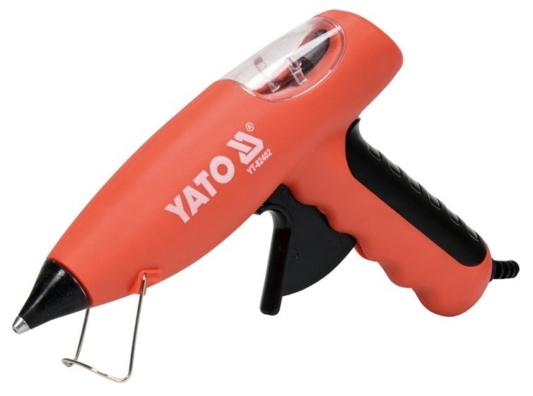 Tavná pištoľ YATO s výkonom 80 W, ergonomické prevedenie