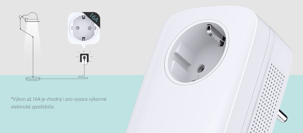 Sieťový rozvod LAN po 230V TP-Link TL-PA8010P Starter Kit Sieťový rozvod LAN po 230V TP-Link TL-PA8010P Starter Kit