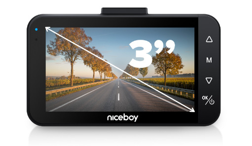 Autokamera Niceboy PILOT Q7 2K čierna