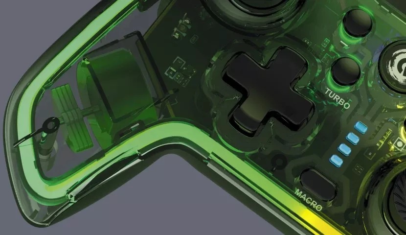 Gamepad Canyon GPW-02 RGB 5v1 (Nintendo Switch, iOS 13.0, Android, PC, PS3) priehľadný Canyon GPW-02 RGB 5v1 (CND-GPW02)