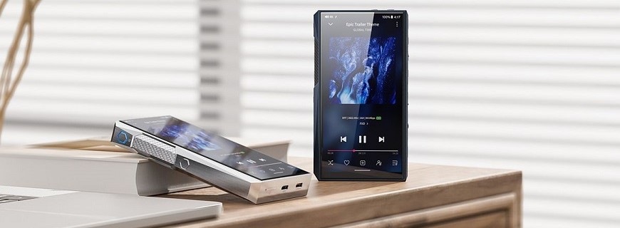 HiFi prenosný digitálny prehrávač FiiO M23 modrý