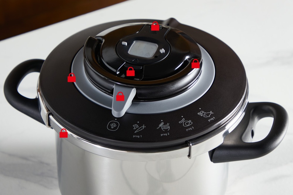 Tlakový hrniec Tefal Clipso+ CHEF P4550731, 6 l nerez Tlakový hrniec Tefal Clipso+ CHEF P4550731, 6 l nerez