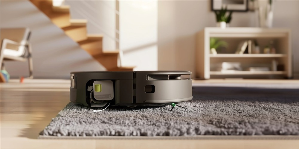 Robotický vysávač iRobot Roomba Max 705 Combo + AutoWash dock (Black) čierny