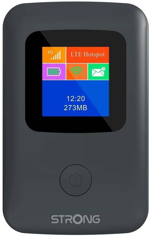 Prenosný hotspot Strong 4G 150C s displejom čierny
