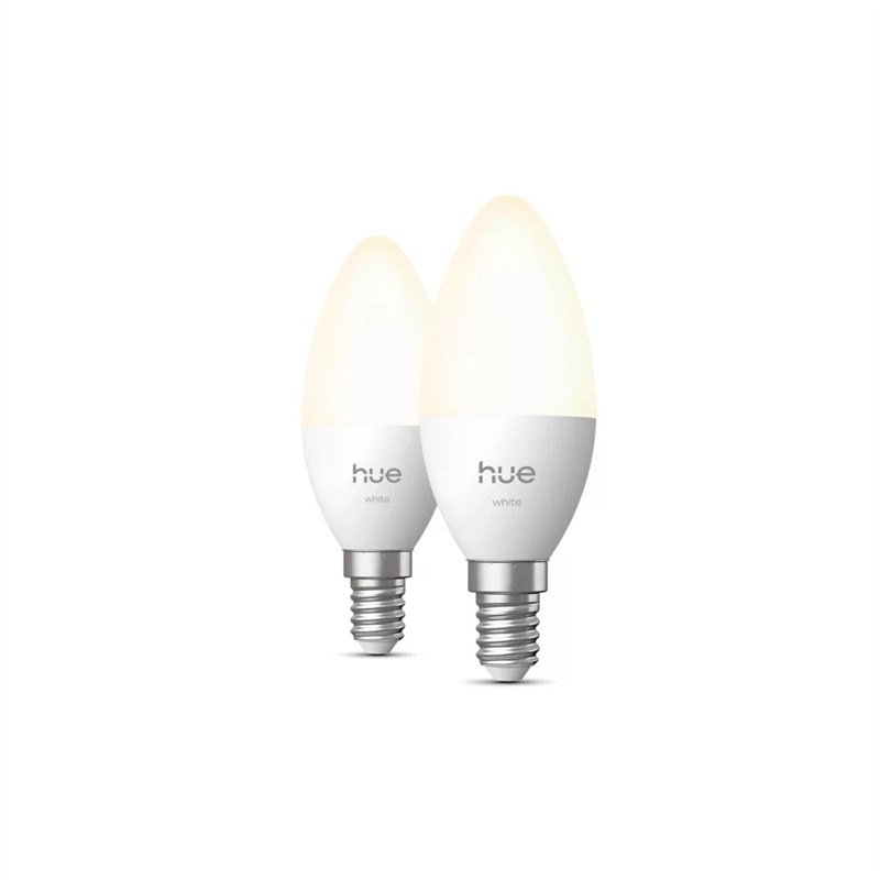 Inteligentná žiarovka Philips Hue Philips Hue W B39 E14 EU (2ks) biela