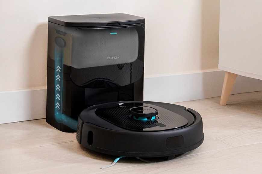 Robotický vysávač Cecotec Conga 8290 Immortal Ultra Power Home Genesis čierny