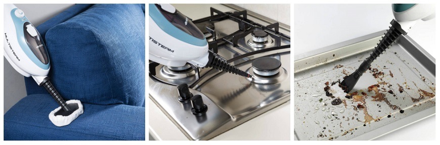 Parný mop Ariete Vapor 4164 10 v 1 biely