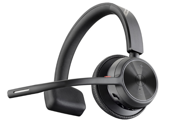 Headset HP Poly Voyager 4310 MS Teams, BT700 USB-A adaptér, mono čierny