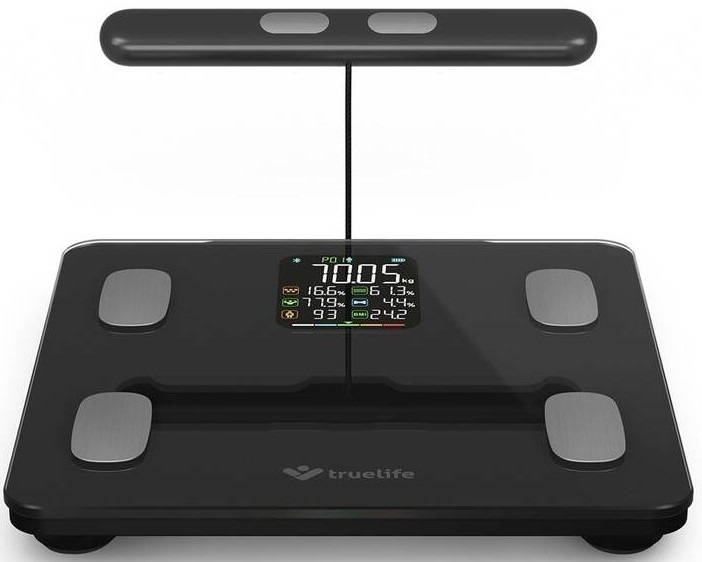 Osobná váha TrueLife FitScale W8 BT Black čierna Osobná váha TrueLife FitScale W8 BT Black čierna