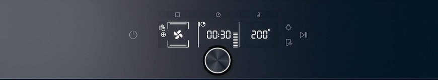 Rúra Haier HWO60SM4FK3BH čierna/sklo Rúra Haier HWO60SM4FK3BH čierna/sklo