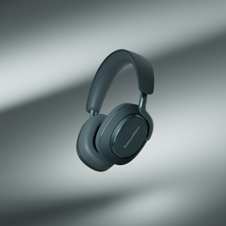 Slúchadlá Bowers & Wilkins Px7 S3 tyrkysová Oblúkové slúchadlá Bowers & Wilkins Px7 S3 s dlhou výdržou batérie pri bezdrôtovej prevádzke