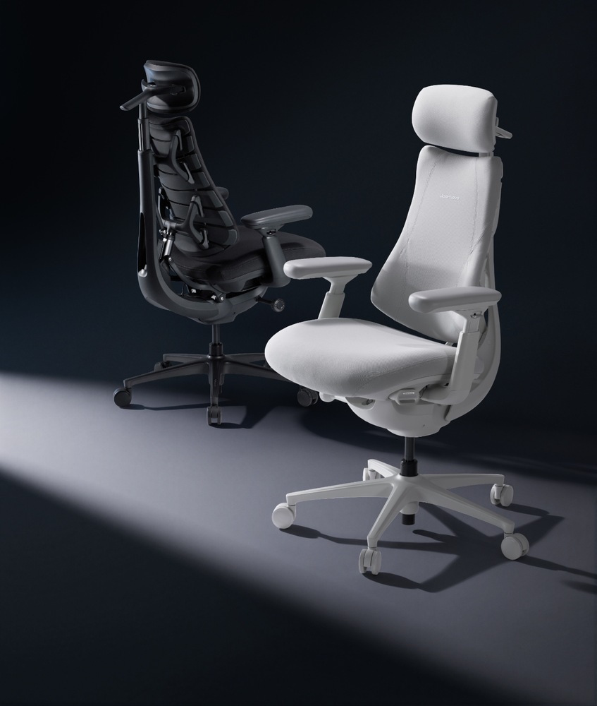 Ergonomická stolička LiberNovo Omni Pro Graphite, 48cm - grafitová