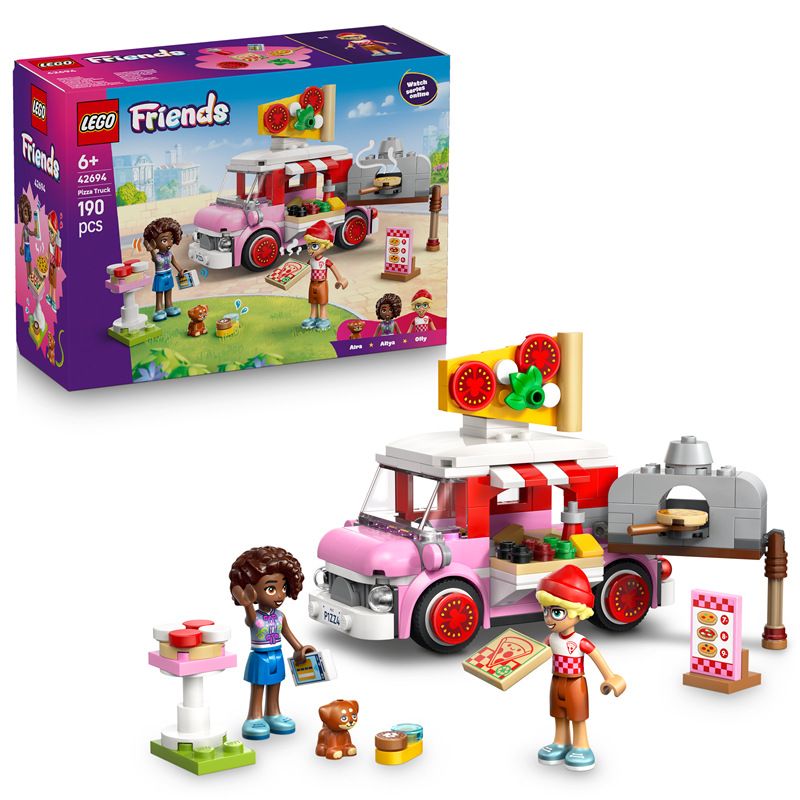 Stavebnica LEGO® Friends 42694 Pojazdný stánok s pizzou