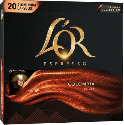 Kapsuly pre espressá L’OR Espresso Colombia (20 ks)