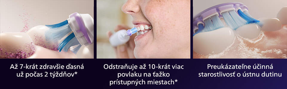 Náhradné hlavice Philips Sonicare Premium Gum Care HX9052/87 (2 ks) biela
