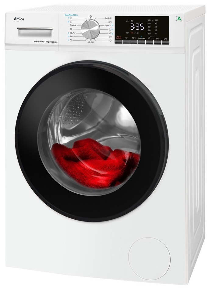 Práčka Amica PPF 81415 BW biela Práčka Amica PPF 81415 BW biela