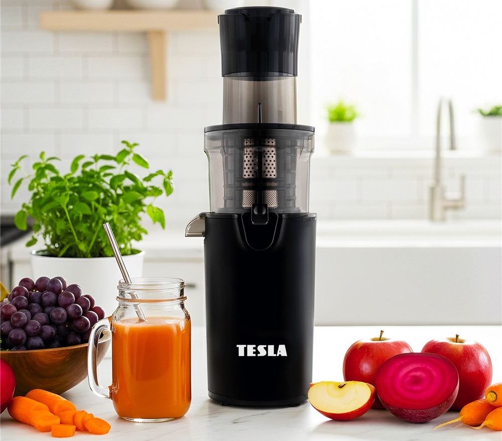 Odšťavovač Tesla SlowJuicer SJ500 XL čierny