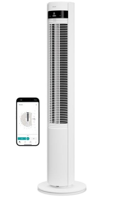 Ventilátor stĺpový Duux DXTF11 Elevate Tower Smart White, biela farba