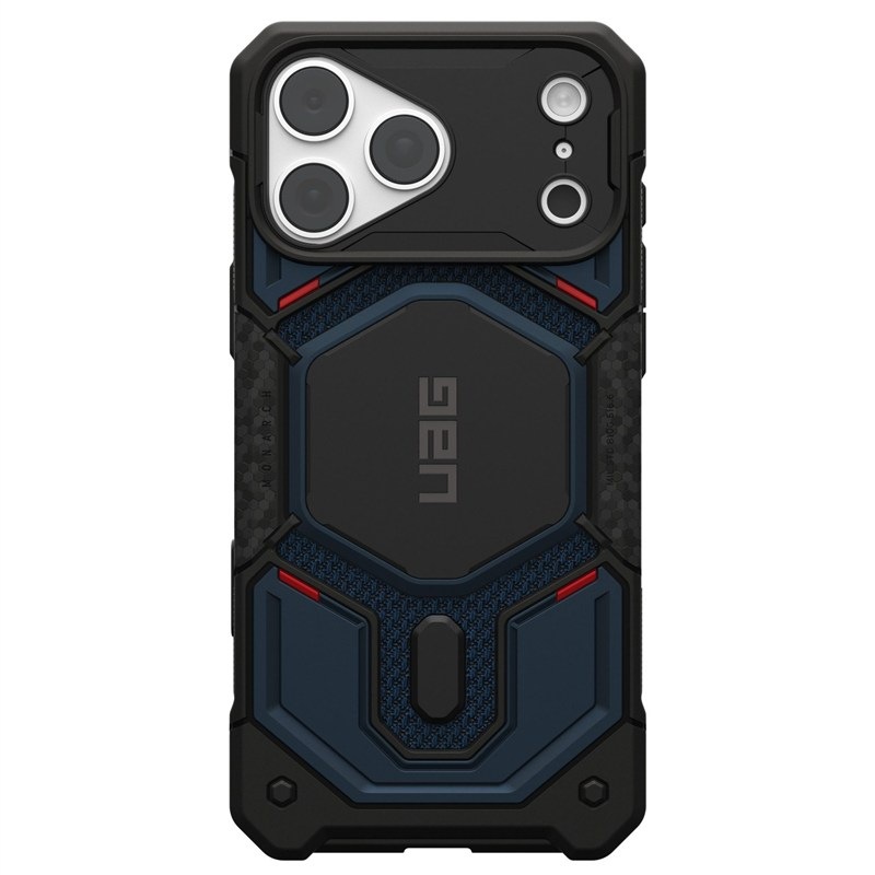 Kryt na mobil UAG Monarch Pro MagSafe na Apple iPhone 18 Pro / 17 Pro čierny/modrý