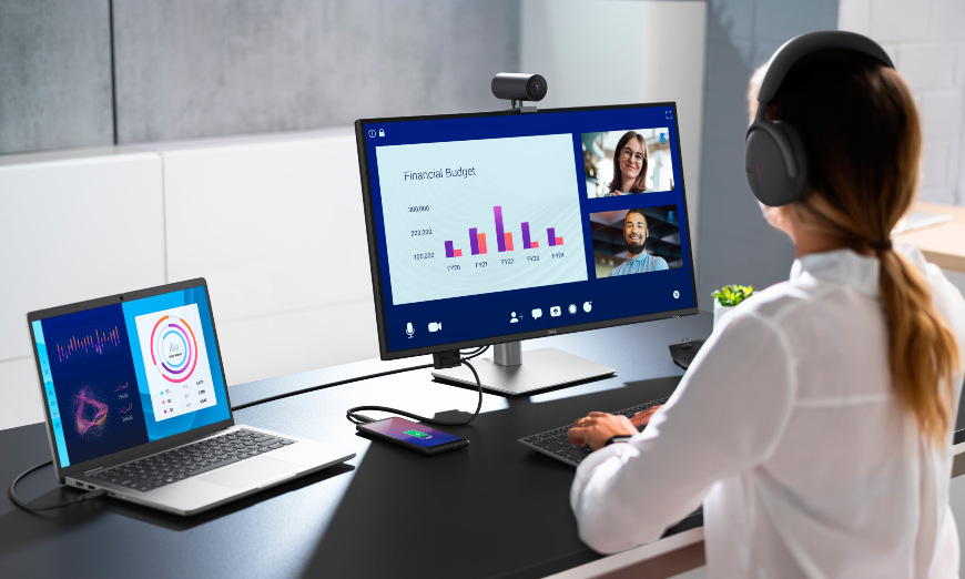 Monitor Dell P3225QE čierny/strieborný Dell Pro 32 Plus 4K P3225QE, čierna/strieborná