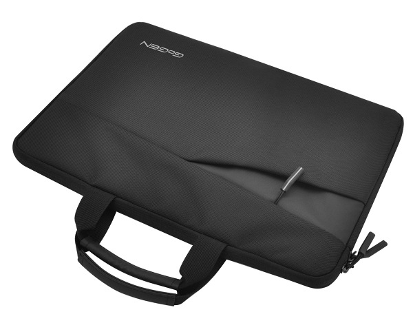 Puzdro na notebook GoGEN Sleeve Pro 15" čierne Štíhle prevedenie uľahčuje prenášanie notebooku v ruke aj uloženie do batohu alebo cestovné tašky