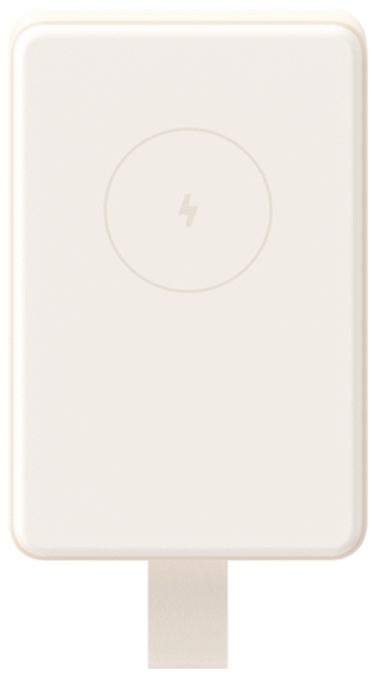 Xiaomi Magnetic Power Bank 6000 mAh GL, béžová