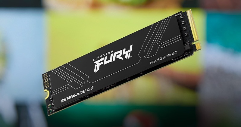 SSD Kingston FURY Renegade G5 1TB PCIe 5.0 NVMe čierny „“