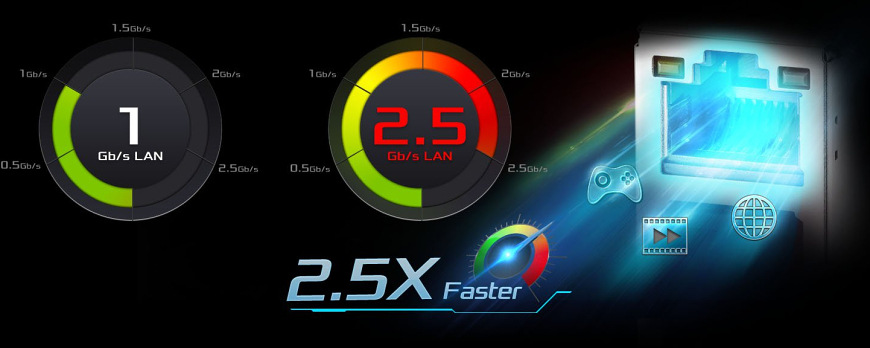 Základná doska ASRock B860M-X Rýchle 2.5Gb LAN pripojenie pre stabilný sieťový výkon na základnej doske ASRock B860M-X