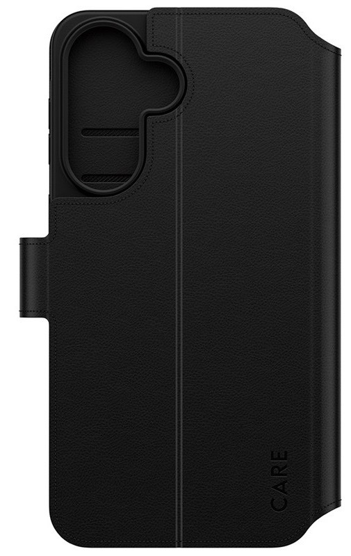 Puzdro na mobil PanzerGlass CARE Wallet Kickstand na Samsung Galaxy A57, čierna farba