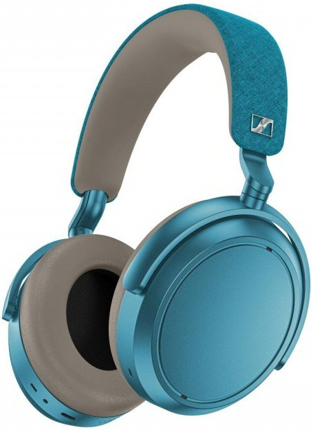 Oblúkové slúchadlá Sennheiser MOMENTUM 4 AEBT, tyrkysová farba