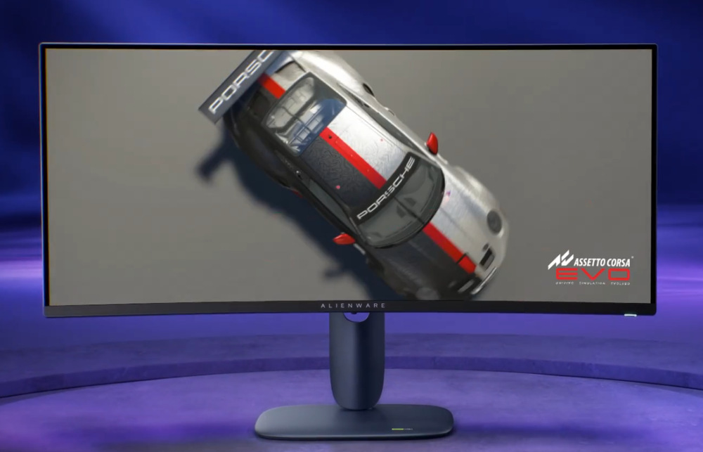 Dell Alienware AW3425DW ponúka pôsobivý 34" QD-OLED panel