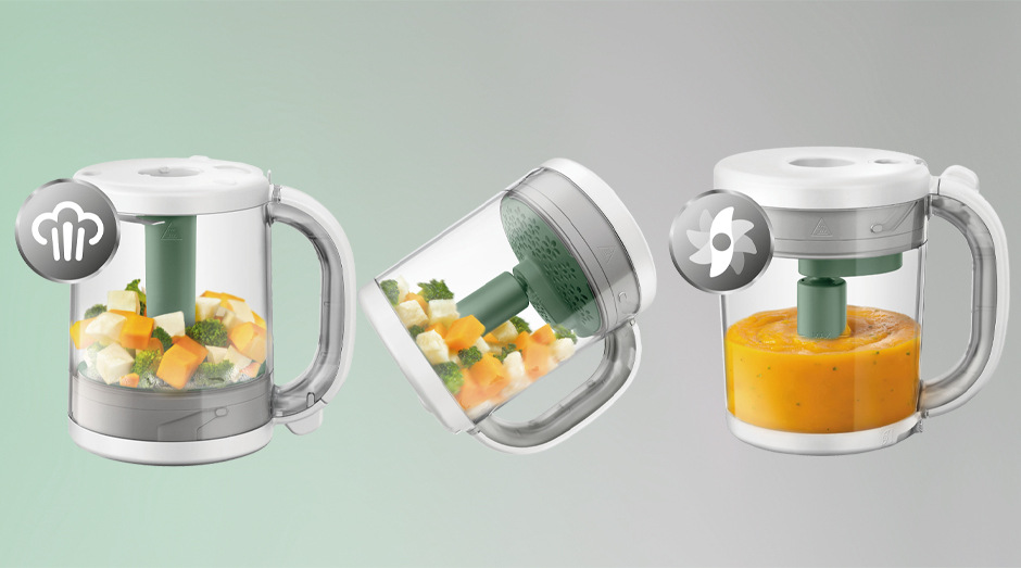 Parný varič + mixér Philips Avent SCF885/01 biely
