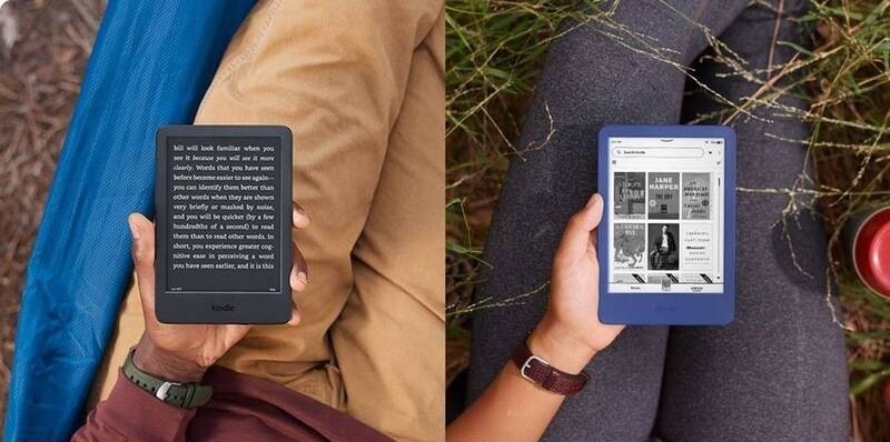 Amazon Kindle Touch 2022 16 GB s reklamou, modrá