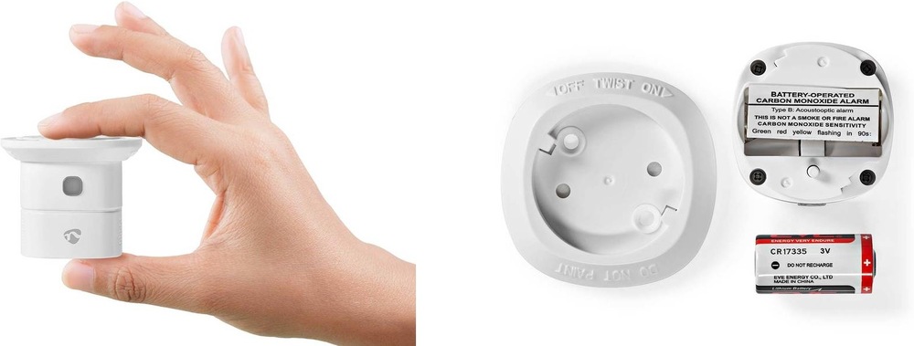 Detektor oxidu uhoľnatého Nedis SmartLife, Zigbee 3.0 (ZBDCO11WT)