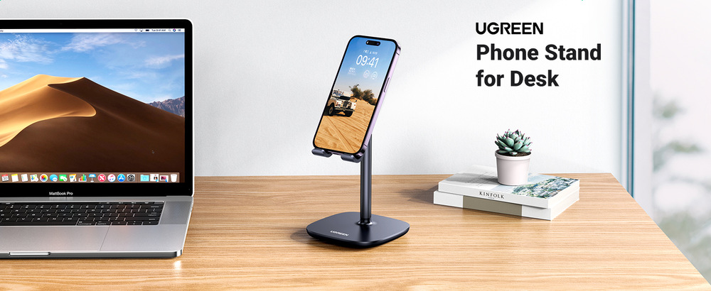 Držiak na mobil UGREEN Mobile desktop stand čierny