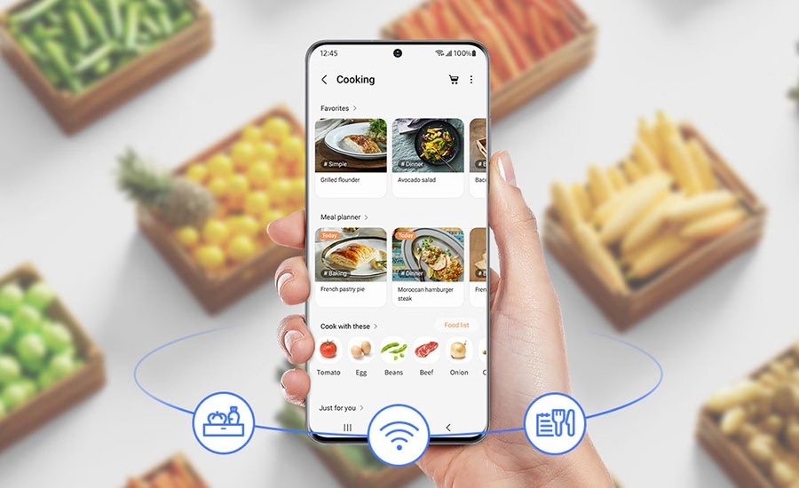 Aplikácia SmartThings na mobilnom telefóne