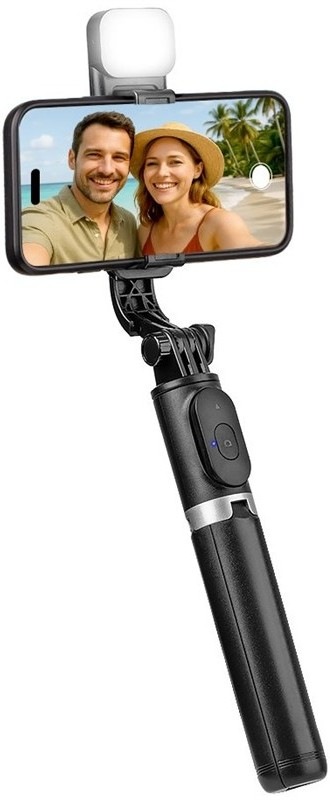 Selfie tyč Obal:Me SelfiePod Glow s integrovaným LED svetlom