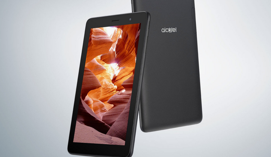 Tablet ALCATEL 1T 7 2019 KIDS + ochranný obal čierny/modrý