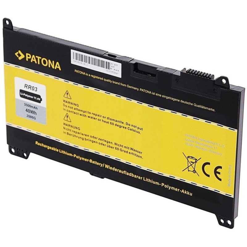 Batéria PATONA pre HP 430/440/450 G4 3500mAh Li-Pol 11,4V RR03XL
